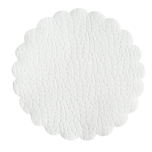 Basicmed Plattenpapier Kroko rund 9 cm