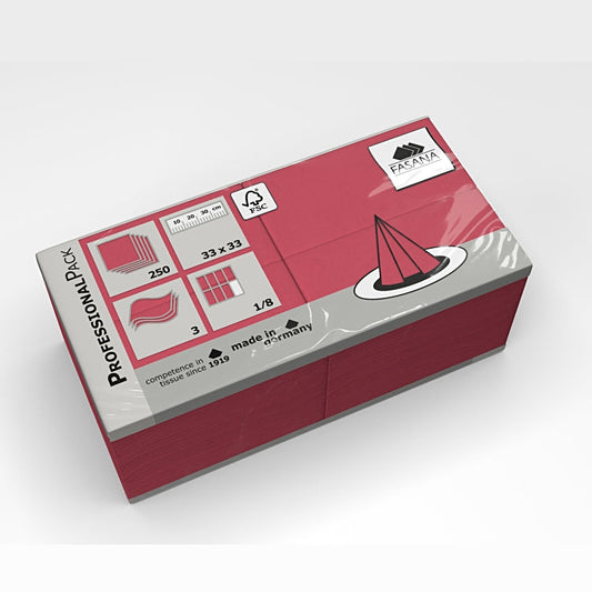Basicmed Servietten Fasana bordeaux