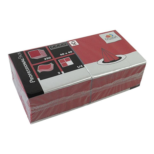 Basicmed Servietten Fasana bordeaux