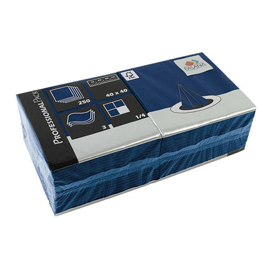 Basicmed Servietten Fasana blau
