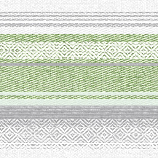 Basicmed Serviette Lagos  grau/grün