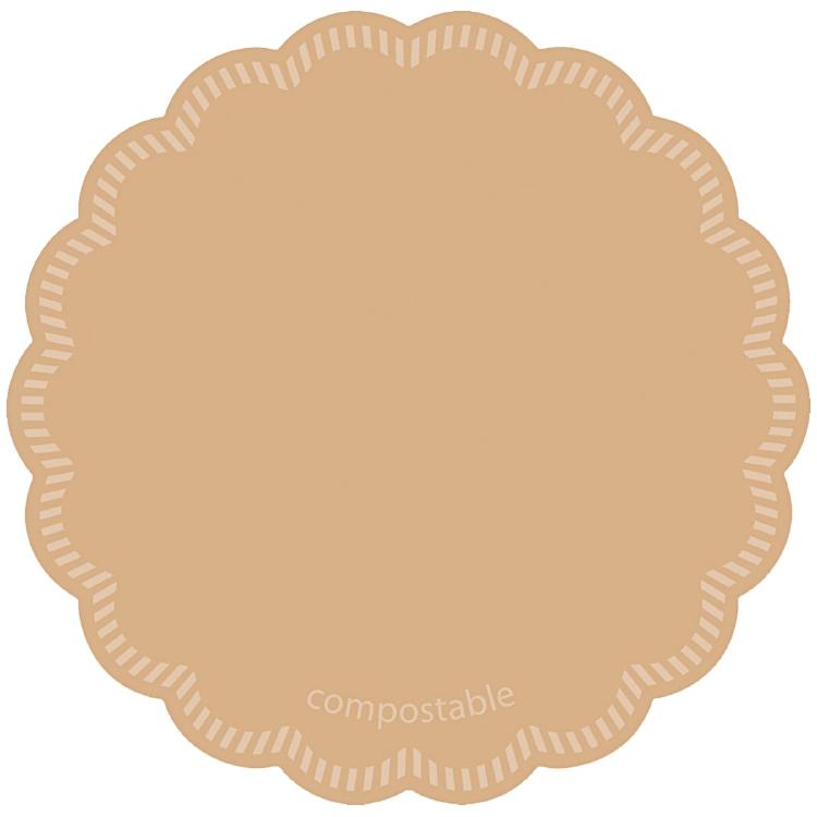 Basicmed Deckchen BASIC: SAND Rand 25