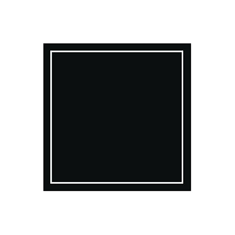 Basicmed Deckchen BASIC SCHWARZ Rand 13