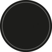 Basicmed Deckchen BASIC SCHWARZ Rand 37