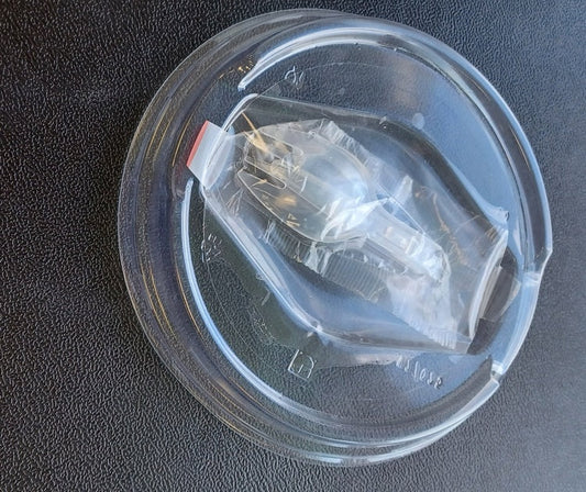 Basicmed Deckel RPET glasklar