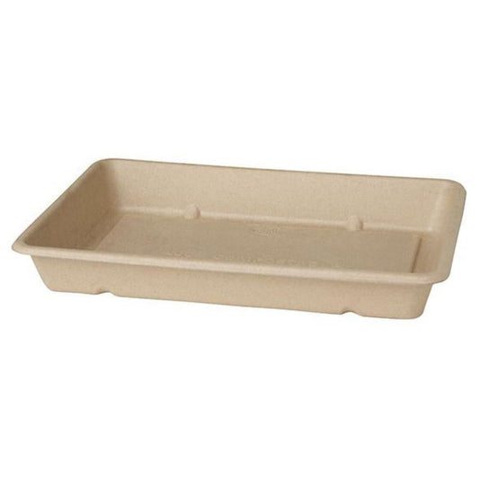 Basicmed Schale Bagasse 850ml, braun