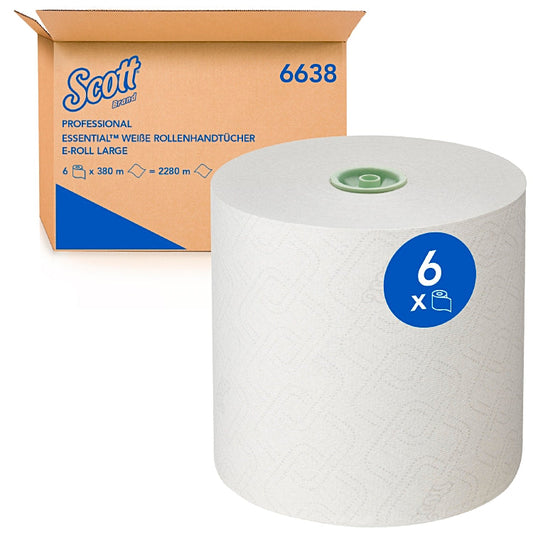 Basicmed SCOTT Handtuchrolle weiss