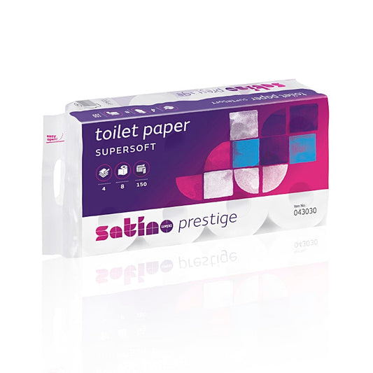 Basicmed Toilettenpapier Satino 4-lagig