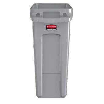 Basicmed Abfalleimer 60L Grau