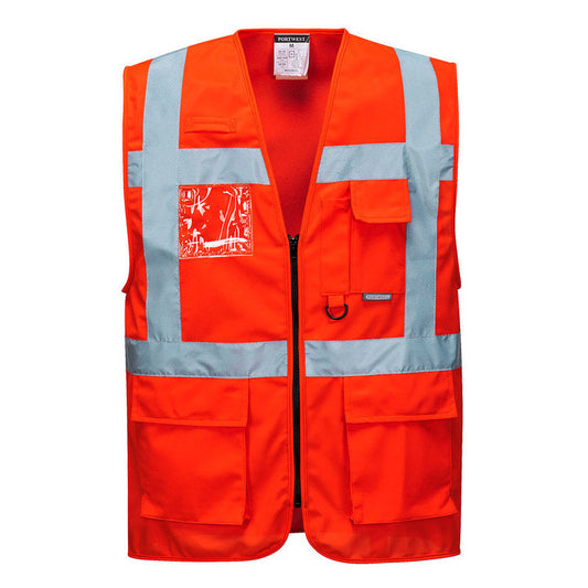Basicmed Warnweste Berlin Gr. XL
