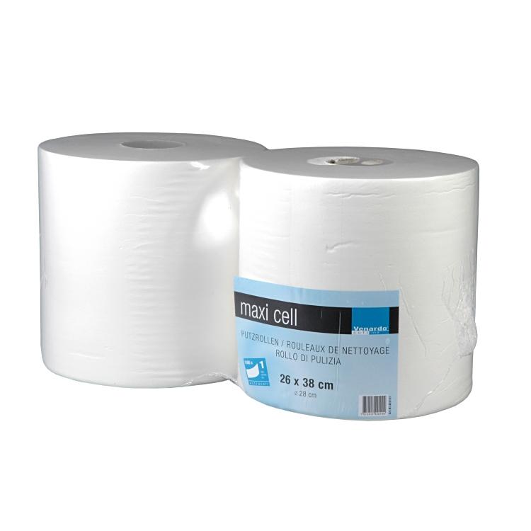 Basicmed Putzrollen Venardo Maxi weiss