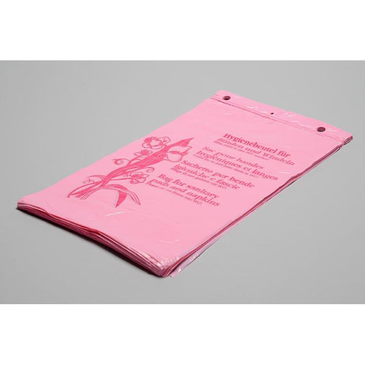 Basicmed Hygienebeutel rosa 34x19cm