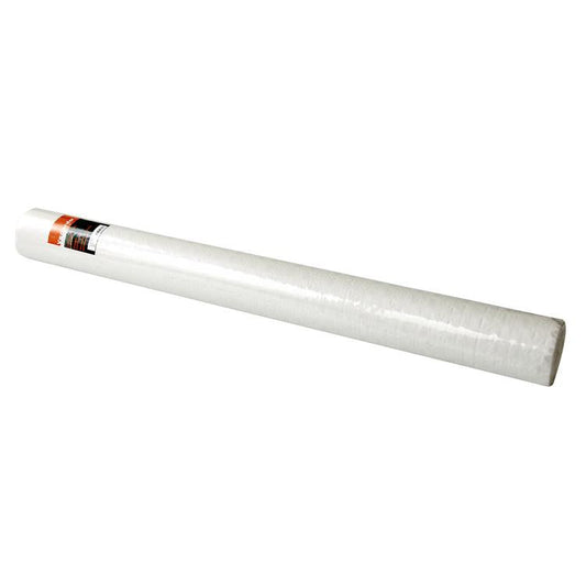 Basicmed Tischtuchrolle Damast weiss