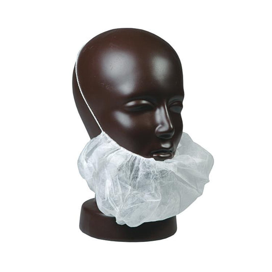Basicmed Bartmaske PP Weiss