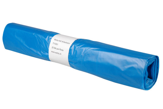 Basicmed Wäschesack blau 25my