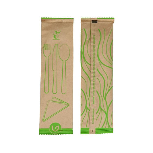 Basicmed Holzbesteck-Set VERIVE 4tlg
