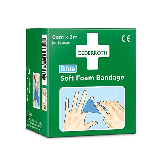 Basicmed Soft Foam Bandage 6cm x 2m