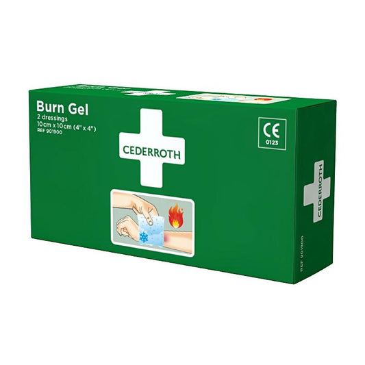 Basicmed Gel-Kompressen Brandw. 10x10cm