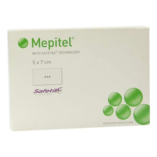 Basicmed Mepitel Safetac 5x7cm