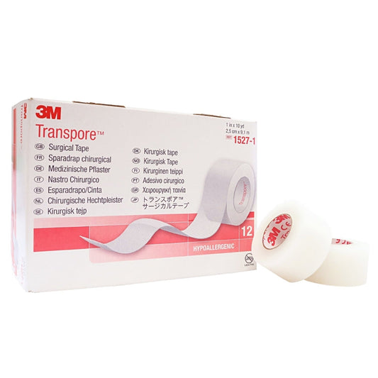 Basicmed Transpore 2.5cm x 9.1m