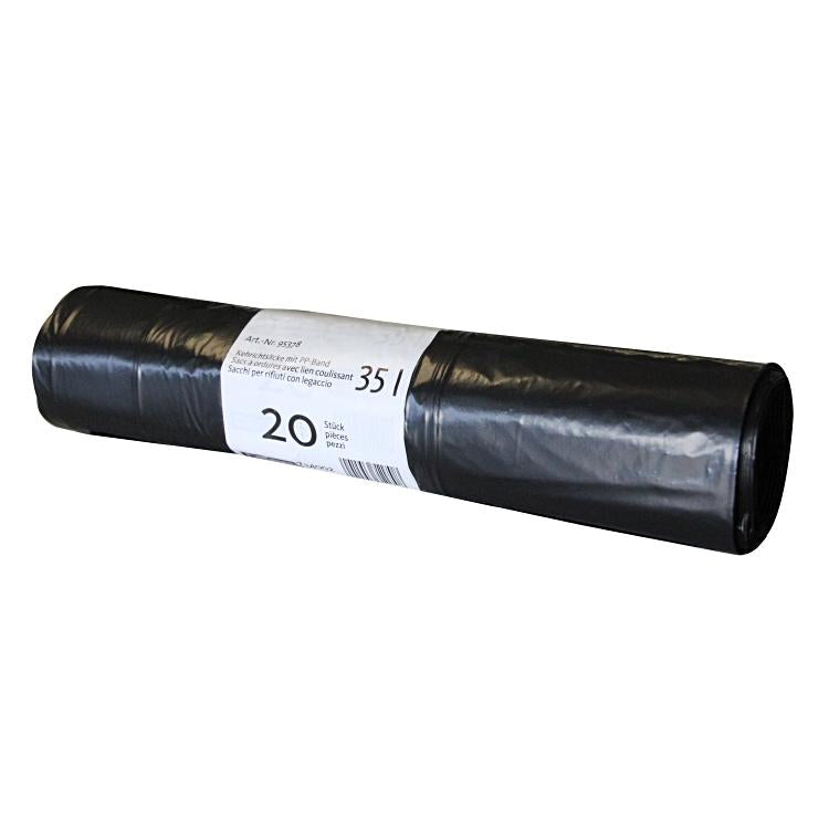 Basicmed Kehrichtsack 35L/schwarz