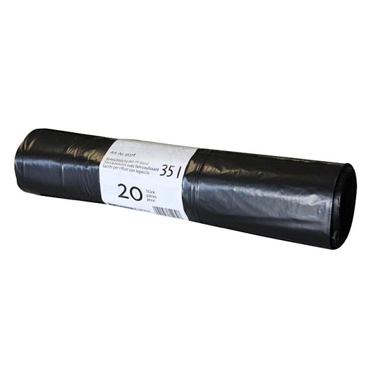 Basicmed Kehrichtsack 35L/schwarz