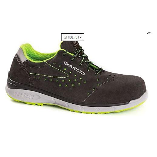 Basicmed Ghibli S1P Halbschuh Gr.46