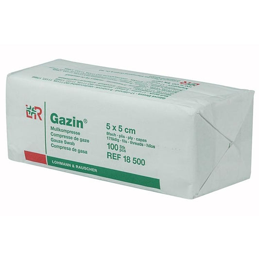Basicmed Gazin Mullkompresse 5x5 cm