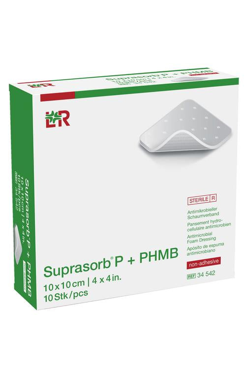 Basicmed Suprasorb P + PHMB 10 x 10 cm