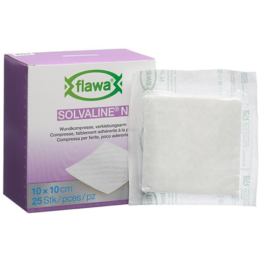 Basicmed Flawa Solvaline N 10x10cm