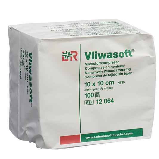 Basicmed Vliwasoft 10x10cm, unsteril