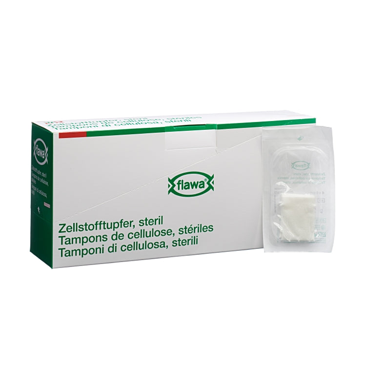 Basicmed Zellstofftuper 4x5cm steril