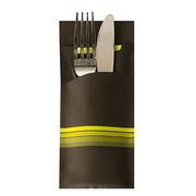 Basicmed Bestecktaschen "Stripes" inkl.