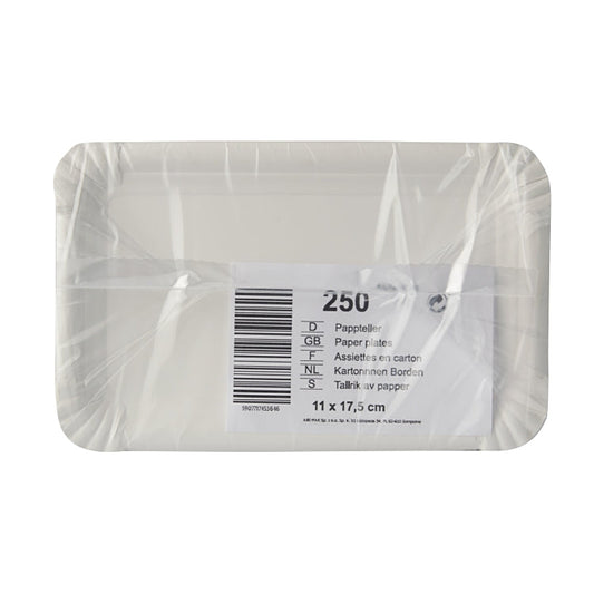 Basicmed Teller Pappe 11x17.5cm